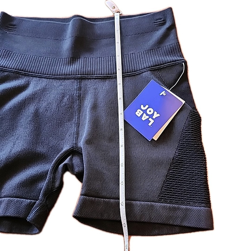 Joy Lab Black Onyx Active Shorts Fitted Size Small - Picture 7 of 7